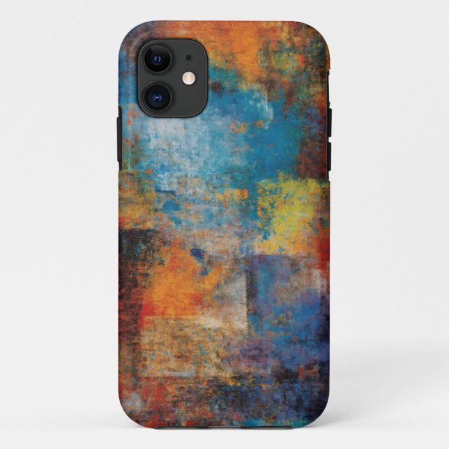 Coque Abstrait Color Splash iPhone 11 (Dos)