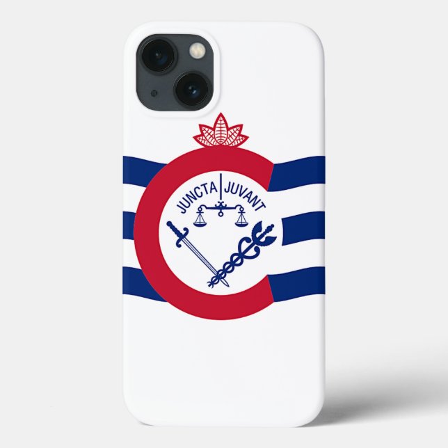 Coque aérien Ipad Patriotique avec drapeau Cincinn (Verso)