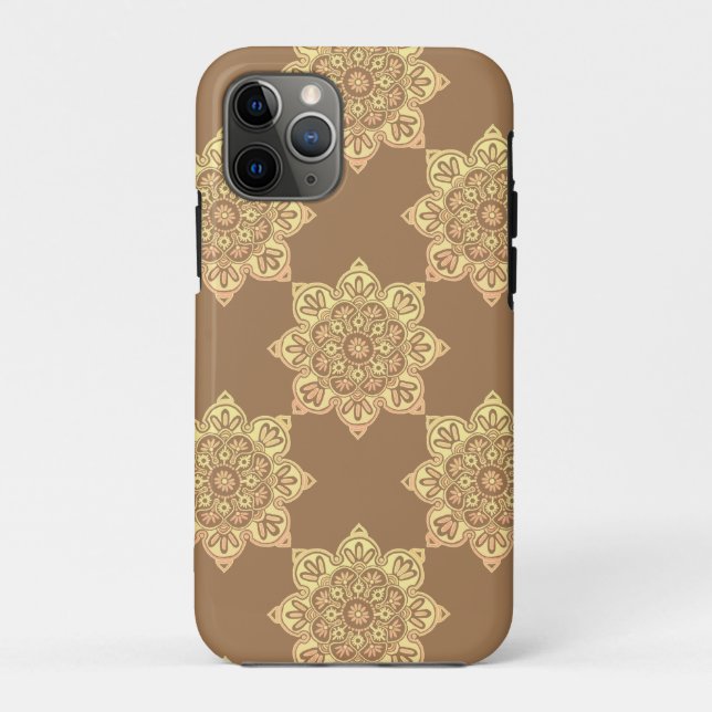 Coque Apple iPhone 11Pro avec médaillons Sunny (Dos)