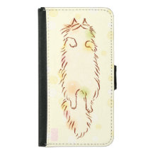 Chat somnolent pelucheux