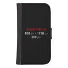 Création personnelle Samsung Galaxy S4 Wallet Case