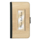 Regard léger de chêne avec le cadre