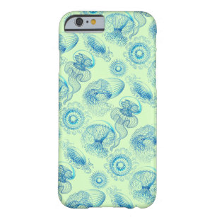 Coque Barely There iPhone 6 Leptomedusae d'Ernst Haeckel