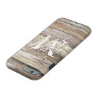 Patiné Bois Monogrammed iPhone 6/6 s Coque