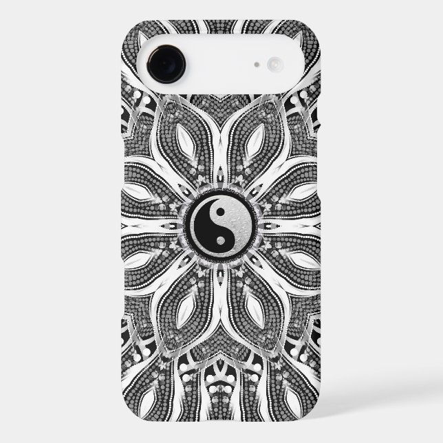 Coque Barely There iPhone 6 Yin Yang Flower of Life iPhone 6 Coque (Verso)