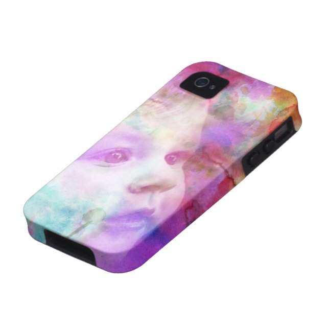 Coque Case-Mate iPhone 4 Coque iphone d'aquarelle de Jaxon Shackleford (Bas)