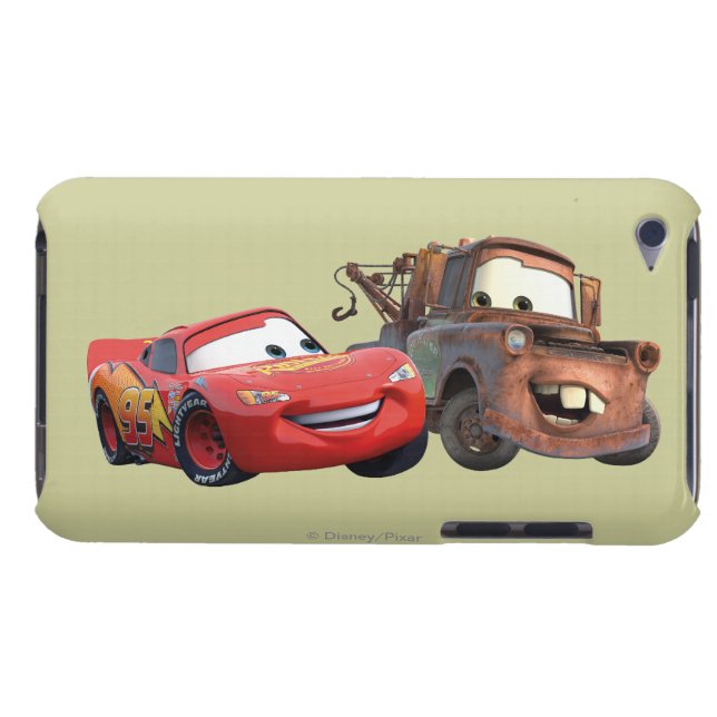 Coque Case-Mate iPod Touch Lightning McQueen et Mater (Dos Horizontal)