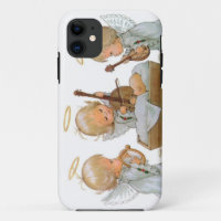 Bébés mignons anges dans le Coque Manger iPhone 5