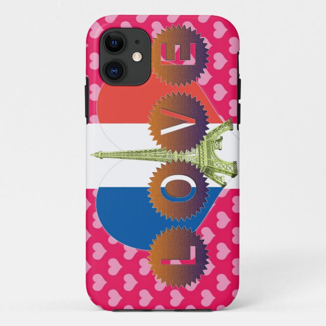 Coque Case-Mate Pour iPhone Coque iphone d'amour (Dos)