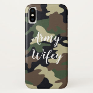 Coque Case-Mate Pour iPhone Coque iphone de Caméra Vert de l'Armée Wifey
