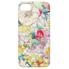 Coque iphone de fleurs d'aquarelle Neon