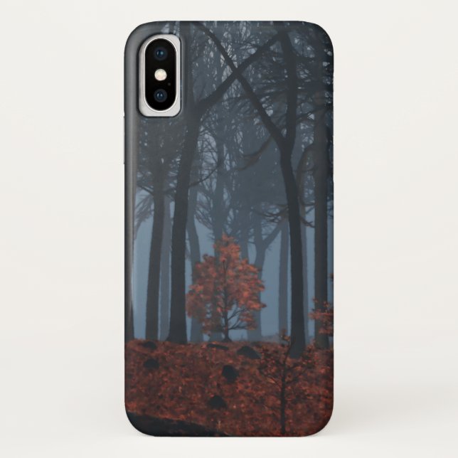 Coque Case-Mate Pour iPhone Coque iphone Feuille d'hiver (Dos)