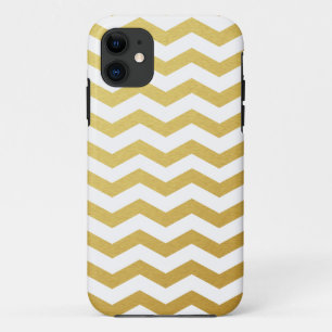 Coque Case-Mate Pour iPhone Coque iphone Motif Gold Chevron
