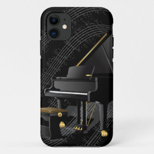 Coque Case-Mate Pour iPhone Coque iphone noir de piano