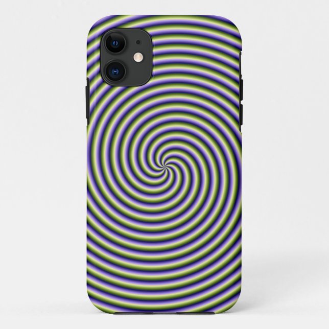 Coque Case-Mate Pour iPhone iPhone 5 Coque wirl en bleu vert et violet (Dos)