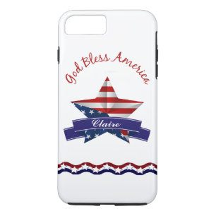 Coque Case-Mate Pour iPhone iPhone patriotique personnalisé 7 plus Coque