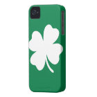 Irish Pride : coque iphone Shamrock vert et blanc