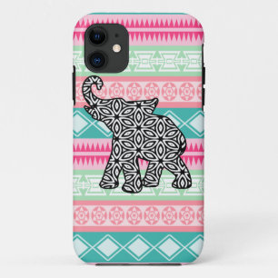 Coque Case-Mate Pour iPhone Joli coque iphone aztèque d'éléphant de motif