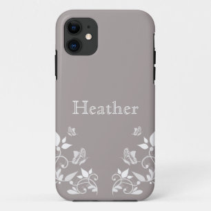 Coque Case-Mate Pour iPhone Papillon ivoire Floral BT iPhone 5 Coque