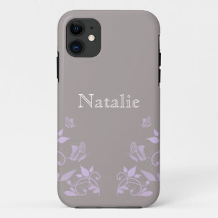 Coque Case-Mate Pour iPhone Papillon Lilac Floral BT iPhone 5 Coque