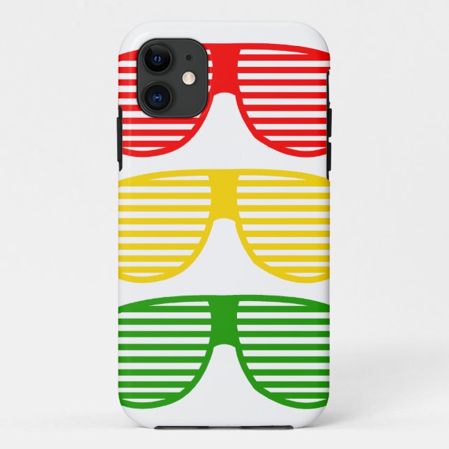 Coque Case-Mate Pour iPhone Sun ombrage le coque iphone de reggae (Dos)
