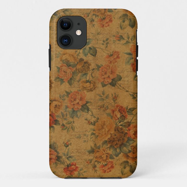 Coque Case-Mate Pour iPhone Vintage Floral iPhone 5 Coque (Dos)