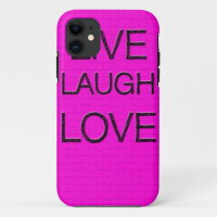 Vivent le coque iphone de l'amour 3D de rire