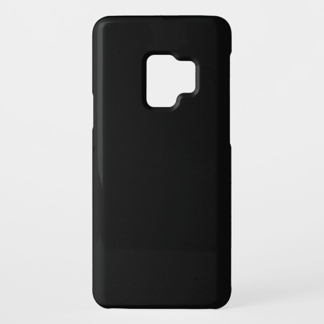 Coque Case-Mate Pour Samsung Galaxy Arrière - plan noir simple (Dos)