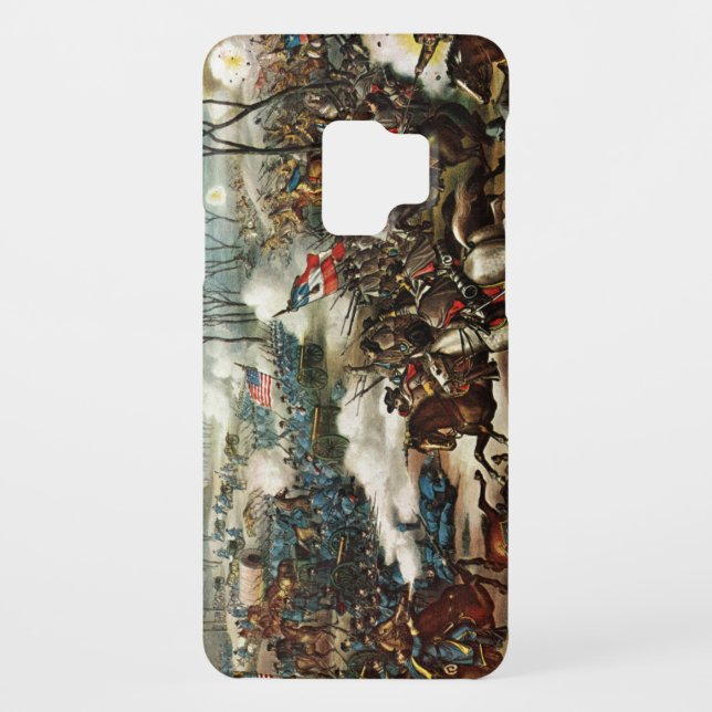 Coque Case-Mate Pour Samsung Galaxy Bataille du pois Ridge (Dos)