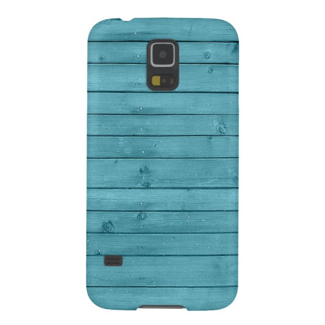 Coque Case-Mate Pour Samsung Galaxy Bois turquoise rustique (Dos)