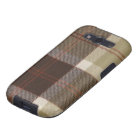 Caisse d'impression de tartan de la galaxie S3