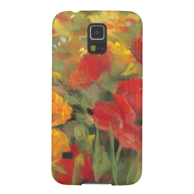 Coque Case-Mate Pour Samsung Galaxy Champ de pavot oriental (Dos)
