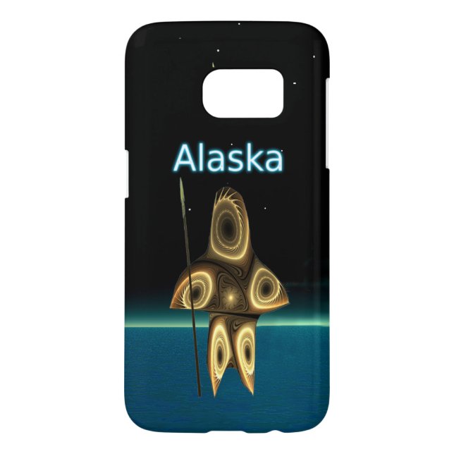 Coque Case-Mate Pour Samsung Galaxy Chasseur inuit fractal - Alaska (Dos)