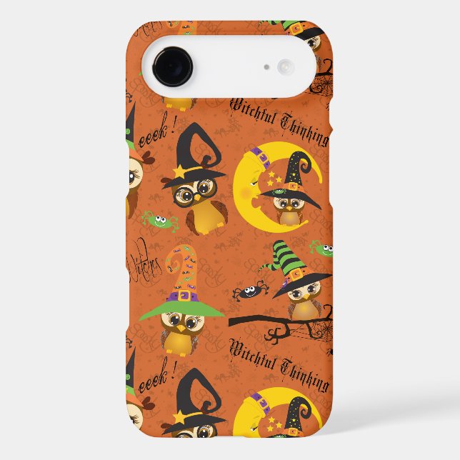 Coque Case-Mate Pour Samsung Galaxy Chouettes d'Halloween 2 (Verso)
