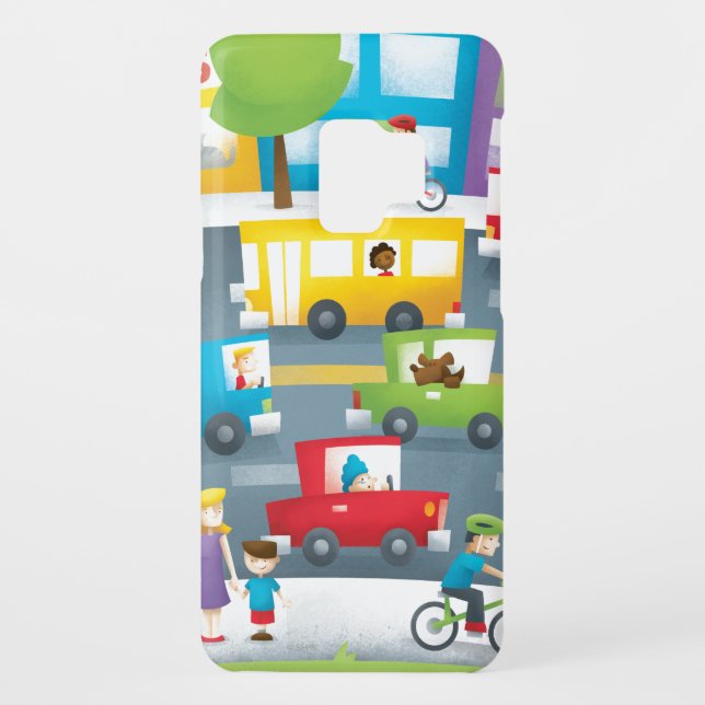 Coque Case-Mate Pour Samsung Galaxy City Street (Dos)