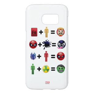 Coque Samsung Galaxy S7 Équations de caractères Marvel Emoji
