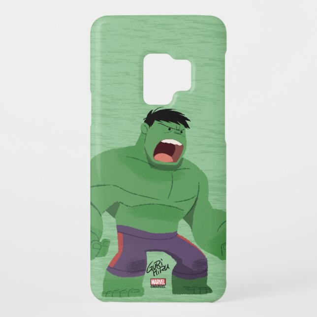 Coque Case-Mate Pour Samsung Galaxy Guri Hiru Hulk (Dos)