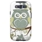 Hibou de point de polka dans l'arbre