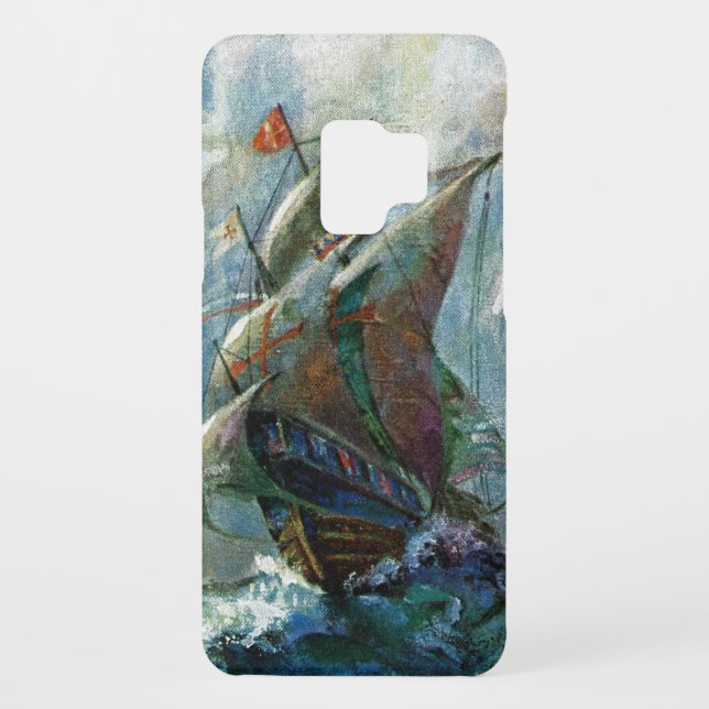 Coque Case-Mate Pour Samsung Galaxy Jour de Columbus (Dos)