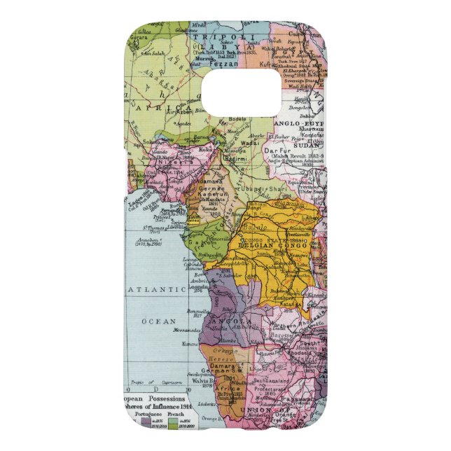 COQUE Case-Mate POUR SAMSUNG GALAXY L'AFRIQUE DIVISÉE, 1914 (Dos)