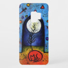 Le chien rouge coule à la lumière de la lune