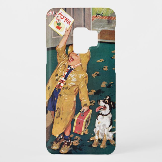 Coque Case-Mate Pour Samsung Galaxy Le jour de mère heureux (Dos)