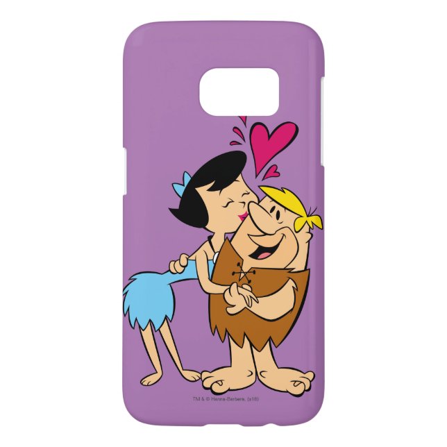 Coque Case-Mate Pour Samsung Galaxy Les Pierrafeu | Betty Kissing Barney (Dos)