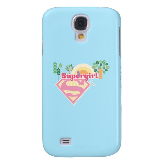 Coque Case-Mate Pour Samsung Galaxy Logo de Supergirl (Dos)