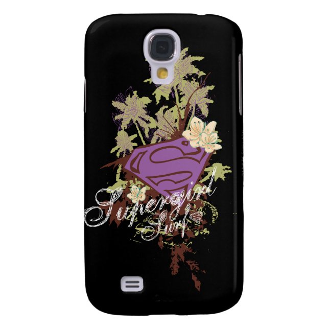Coque Case-Mate Pour Samsung Galaxy Logo du Surf Supergirl (Dos)