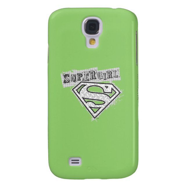 Coque Case-Mate Pour Samsung Galaxy Logo Supergirl 1 (Dos)