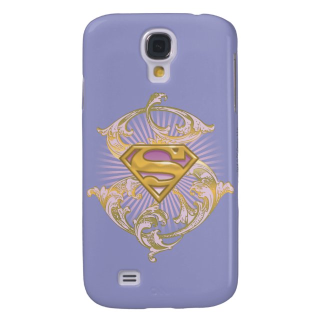 Coque Case-Mate Pour Samsung Galaxy Logo Supergirl Starbust (Dos)