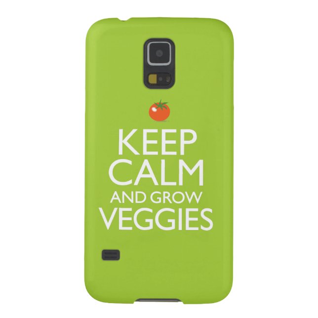 Coque Case-Mate Pour Samsung Galaxy Maintenez calme et cultivez le légume (Dos)