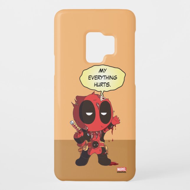 Coque Case-Mate Pour Samsung Galaxy Mini Survivant de Deadpool (Dos)