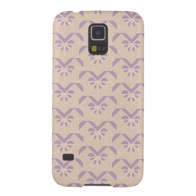 Coque Case-Mate Pour Samsung Galaxy Motif à l'envers de lavande (Dos)